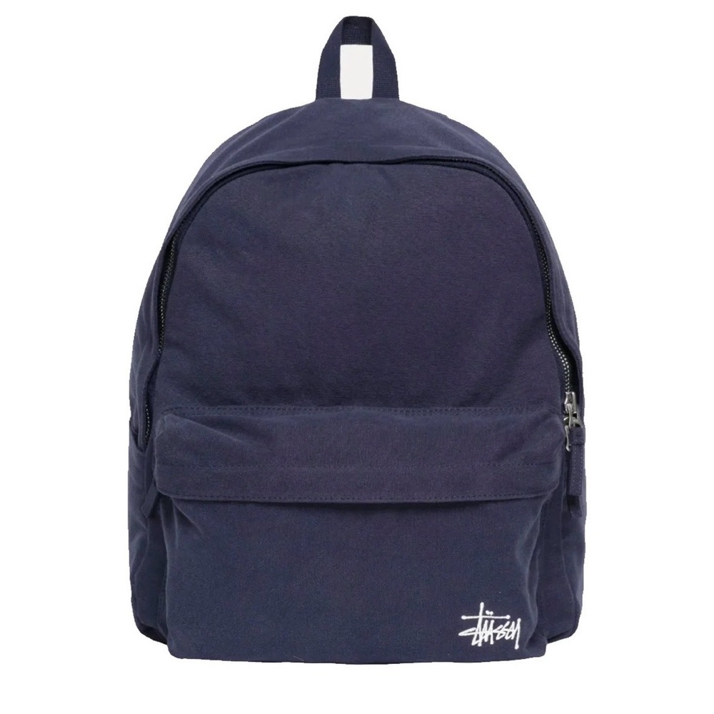 Stussy Canvas Backpack - Navy